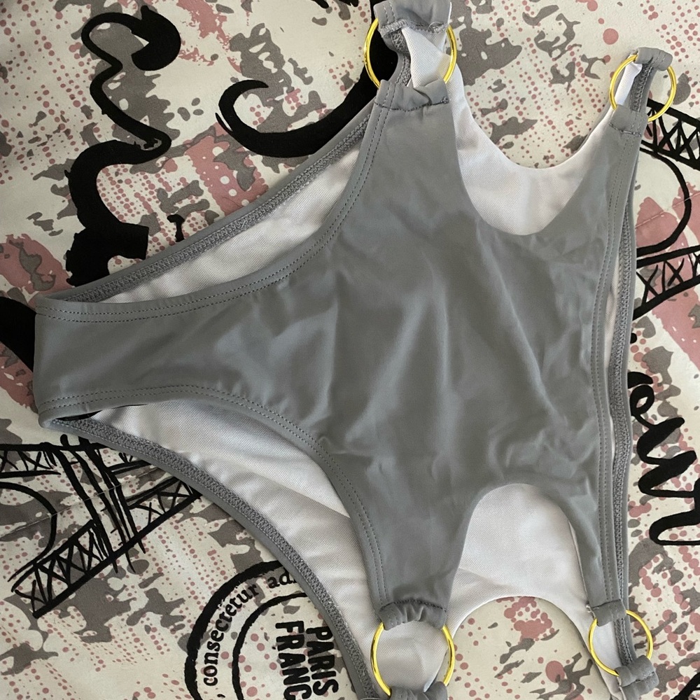 Grey swim bottoms